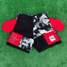 Scarlet Marble Funky Fleece Sweat Shorts