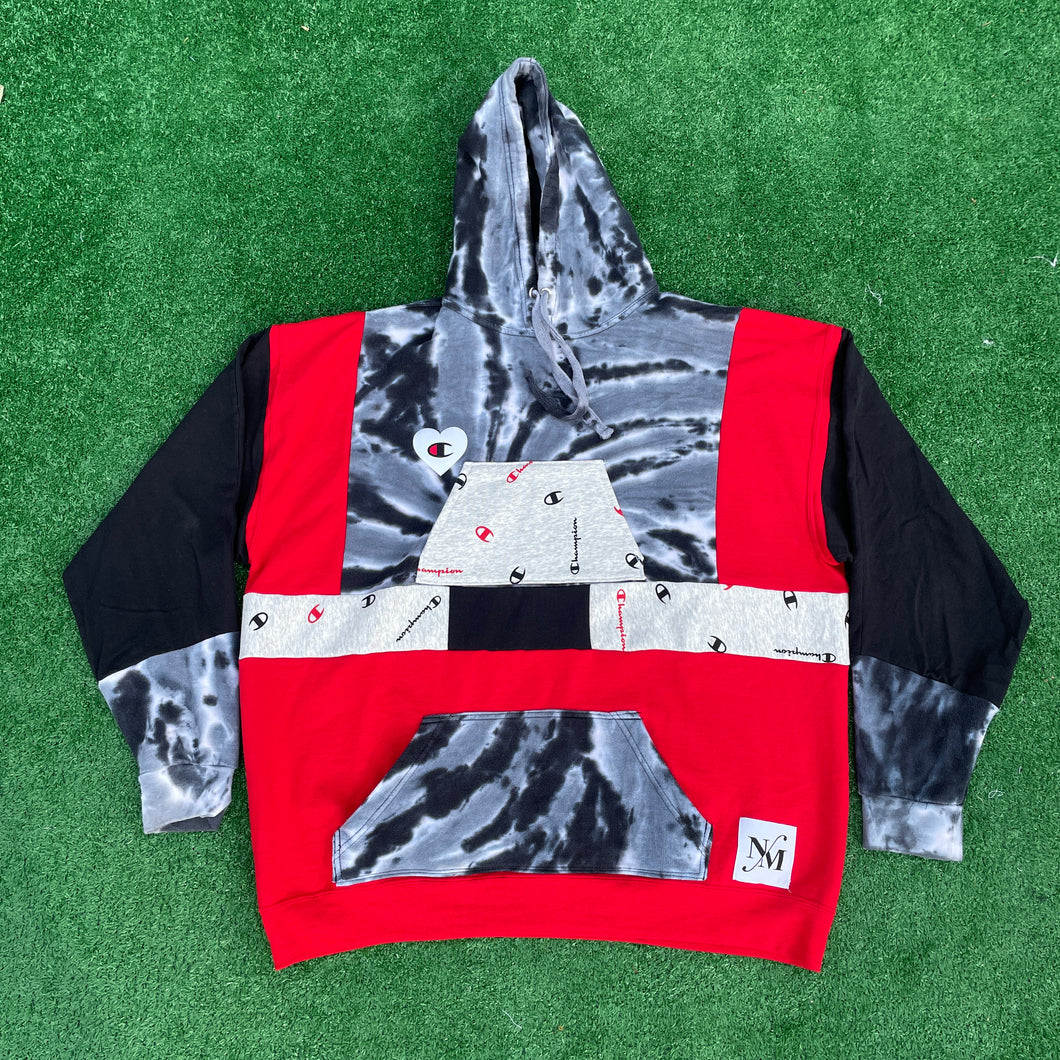 Red Storm Double-Pocket Hoodie