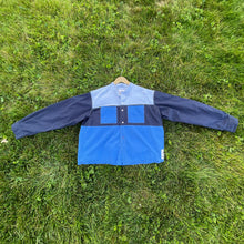 All Blue Long Sleeve Shirt Crop Hybrid