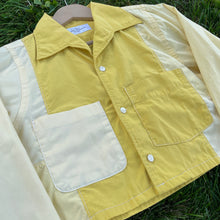 All Yellow Long Sleeve Shirt Crop Hybrid