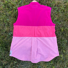 All Pink Button-Up Vest Hybrid