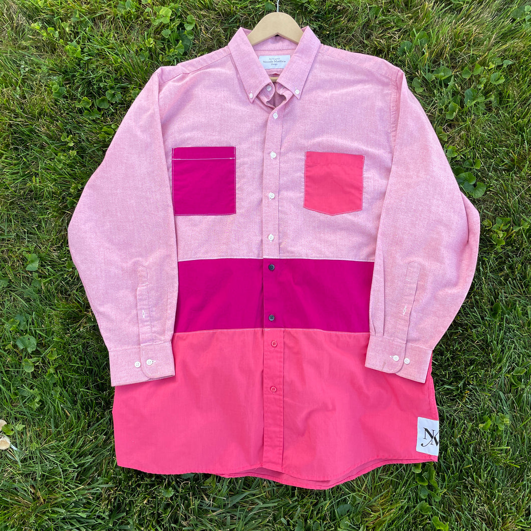 All Pink Long Sleeve Shirt Hybrid