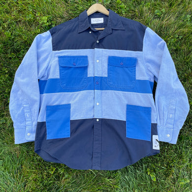 All Blue Long Sleeve Shirt Hybrid