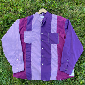 All Purple Long Sleeve Shirt Hybrid