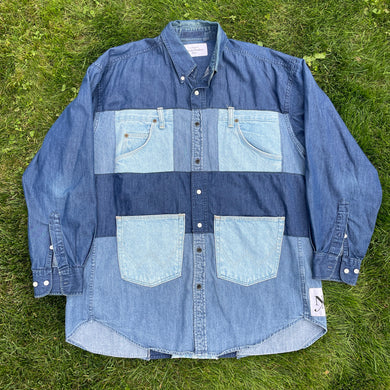 Triple Threat Denim Long Sleeve Hybrid