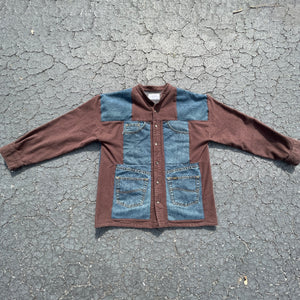 Dark Chocolate Denim Jacket Hybrid