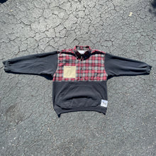 Flannel Fusion Sweatshirt Hybrid