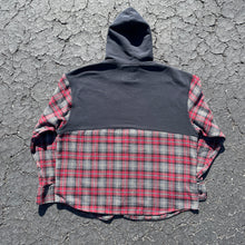 Flannel Fusion Hooded Sweatshirt Hybrid