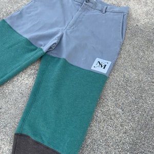 Tri-Color Chino Jogger Hybrid Pants