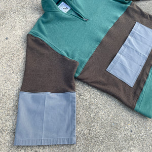 Tri-Color Triple Pocket Hybrid Top