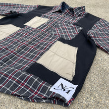 Blacktop Quad-Pocket Flannel Sweatshirt Hybrid