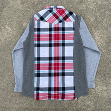 Grey Skies Flannel Sweatshirt Hybrid