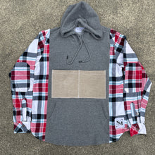 Feeling Grey Flannel Hoodie Hybrid