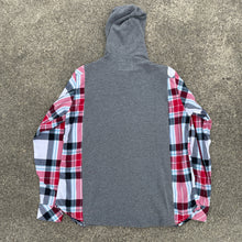 Feeling Grey Flannel Hoodie Hybrid