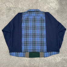 Winter Blues Oversized Flannel Hybrid