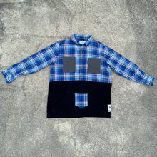 Black & Blue Sapphire Flannel Hybrid