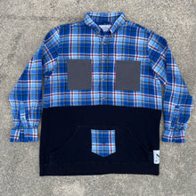 Black & Blue Sapphire Flannel Hybrid