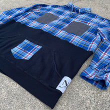 Black & Blue Sapphire Flannel Hybrid