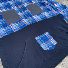 Black & Blue Sapphire Flannel Hybrid