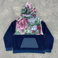 Floral Flush Blanket Hoodie Hybrid