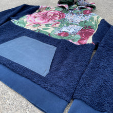 Floral Flush Blanket Hoodie Hybrid