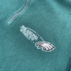 Old-School Eagles NFL Quarter-Zip Fleece