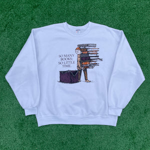 Edward Gorey "So Many Books" Crewneck