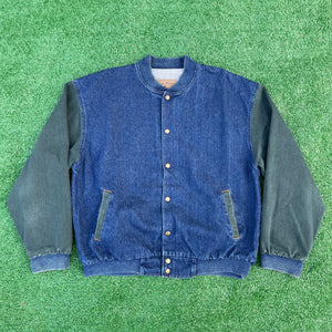 Three Rivers Denim Varsity Jacket