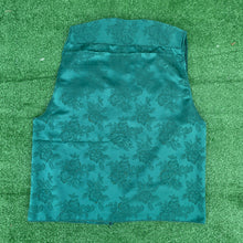 Real Deal Teal Satin Utility Vest