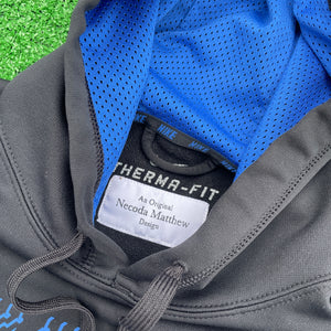 Royal Nike Midnight Flannel Hoodie Hybrid