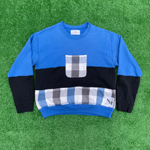 Black & Blues Uni-Pocket Flannel Sweatshirt Hybrid