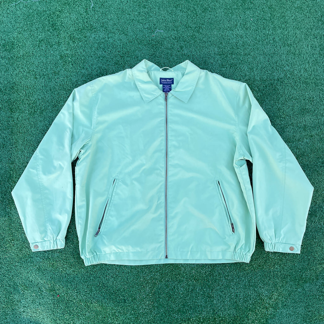 Minty Fresh Windbreaker Golf Jacket