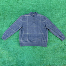 Gray Nautica Gridlock Quarter-Zip