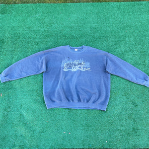 Timber Wolf Wilderness Crewneck