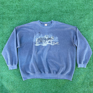 Timber Wolf Wilderness Crewneck