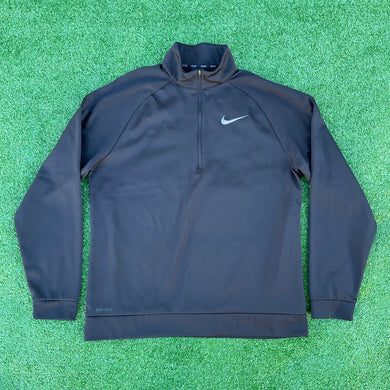 Black Nike Dri-Fit Quarter-Zip