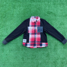 CK Jeans Rework Sweater Flannel Hybrid