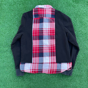 CK Jeans Rework Sweater Flannel Hybrid