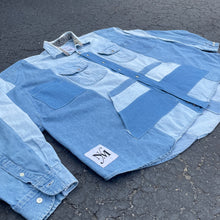 Double Wide Denim Oversized Up-Cycle