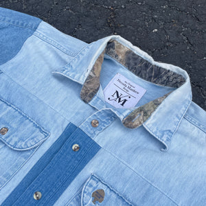 Double Wide Denim Oversized Up-Cycle