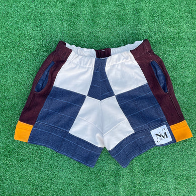 Sunset Checkmate Sweat Shorts