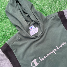 Nike Champion Cropped Hoodie Streetwear Rework