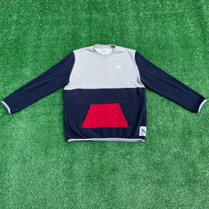 Gray-cious Navy Nike Crewneck Hybrid