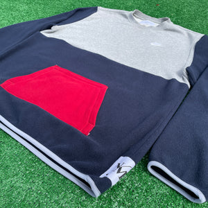 Gray-cious Navy Nike Crewneck Hybrid