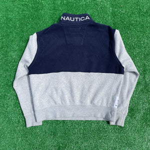 Retro Inspired Nautica Quarter-Zip Crop