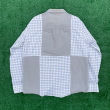 "Don't Be A Square" Khaki Checkmate Button-up