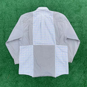 Calm Cool and Khaki Checkmate Button-up