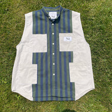 "Stripe-Up" Retro Hybrid Pocket Vest