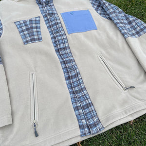 Button-Up Polar Fleece Flannel