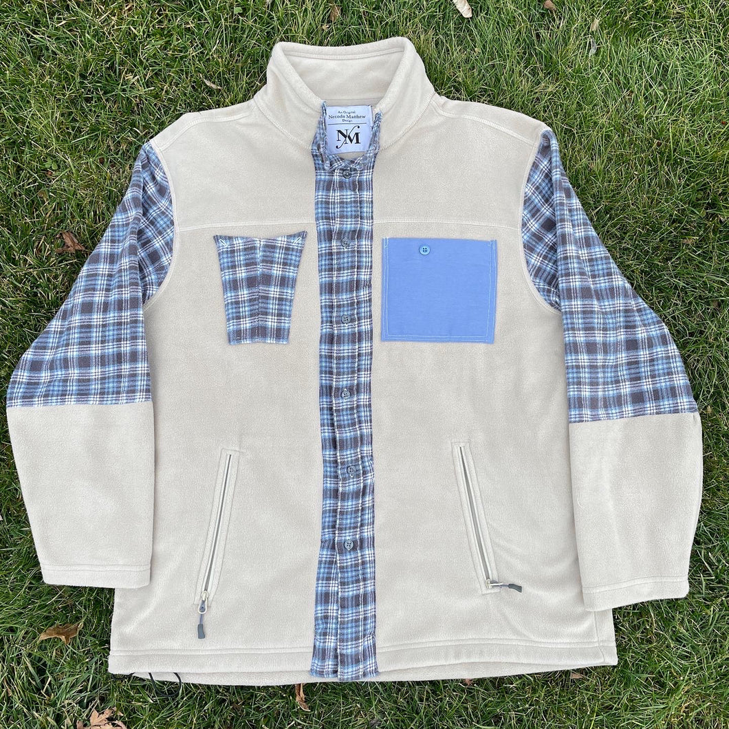 Button-Up Polar Fleece Flannel